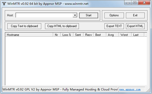 WinMTR(·ɸٹ) V0.92 ɫ