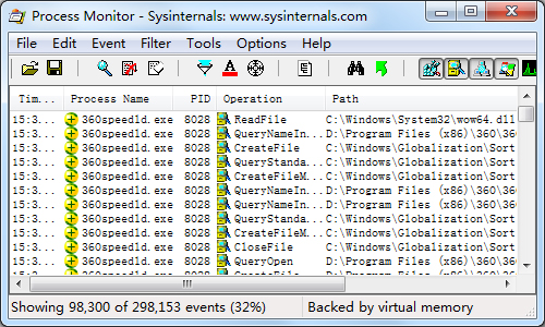 Microsoft Process Monitor(̼) V3.20 ɫ