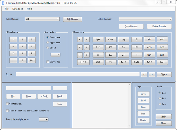 ʽ(Formula Calculator) V1.0 Ӣİ