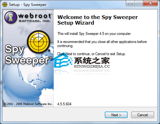 Webroots Spy Sweeper v4.5.5 ۰