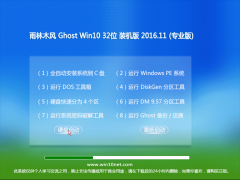 ľ Ghost Win10 (32λ) רҵ v2016.11(⼤)